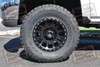 18x9 Method MR305 NV Matte Black Wheel Mounted to 35x12.50x18 Toyo Open Country M/T Tires