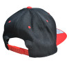 Flexfit 110 Snapback Hat Black / Red