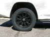 20" Black KMC XD Series "Misfit" Wheels Wrapped w/285/55/20 Toyo Open Country AT 2 All Terrain Tires