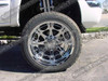 24 x 10 Chrome Jesse James "Lawless" Wheels, 37" Pirelli Tires