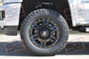 Wheels: KMC XD 20x9 Machete Wheel Gloss Black
Tires: BFGoodrich 35x12.50R20 KO2 All Terrain Tires