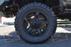 20x9 KMC XD811 Rockstar II Matte Black Wheels Mounted to 35x12.50x20 Toyo Open Country M/T Tires