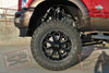 20x9 KMC XD825 Buck Gloss Black and Milled Wheels Mounted to 38x13.50x20 Nitto Trail Grappler M/T Tires