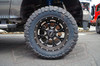 20" BMF "Novakane" "Death Metal" Finish Wheels Wrapped w/35x12.50x20 Toyo Open Country Mud Terrain Tires