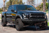 ADD Stealth R Front Bumper Installed on a 2019 Ford Raptor Black ADD Stealth R Front Bumper Installed on a 2019 Ford Raptor Black