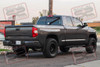 Rear view of 2019 Tundra with 2.5 inch lift