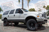2004 Ford Excursion - 6" Lift - Fabtech / Icon Vehicle Dynamics - Icon Alloys - Nitto Ridge Grappler Tires