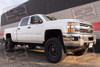 2015 Chevy Silverado 2500 HD - 4.5" Lift - BDS / Fox - Icon Alloys Wheels - Nitto Tires