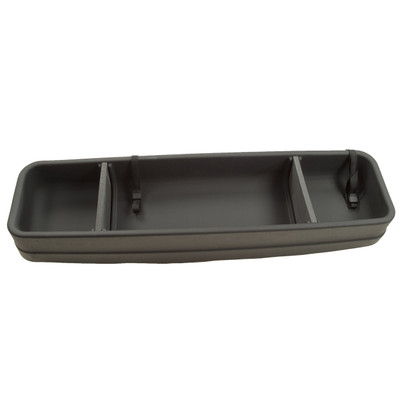 Under Seat Storage Box Black Gearbox 09-14 F150 Supercrew W/O Factory Subwoofer Under Seat Storage Box Black Gearbox 09-14 F150 Supercrew W/O Factory Subwoofer