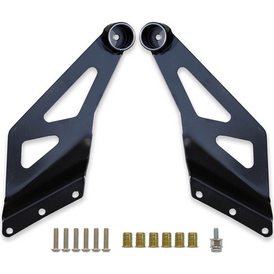 Light Bar Roof Mount Brackets for 50" Curved LED Dodge Ram 02-08 1500 & 03-09 2500 / 3500 Light Bar Roof Mount Brackets for 50" Curved LED Dodge Ram 02-08 1500 & 03-09 2500 / 3500