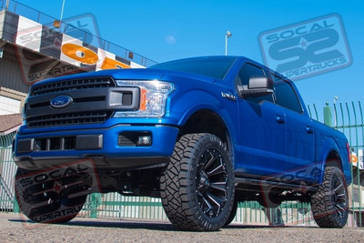 2018 Ford F150 2wd - BDS 6" Lift - Fuel Off-road - Nitto Tires