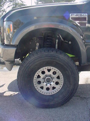 17" KMC 'Enduro' Beadlock Wheels & 40" BF Goodrich Baja T/A Tires