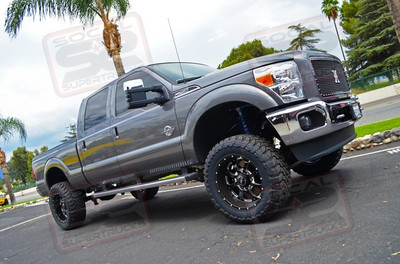 Carli 4.5" Coilover system - Utilizing King 2.5 Remote Reservoir Coilovers and Rear 2.5 Piggyback Reservoir Shocks, 20" BMF "Novakane" "Death Metal" Finish Wheels Wrapped w/35x12.50x20 Toyo Open Country Mud Terrain Tires, T-Rex X-Metal Black Mesh Grille, RECON Smoked Side Mirror Lenses