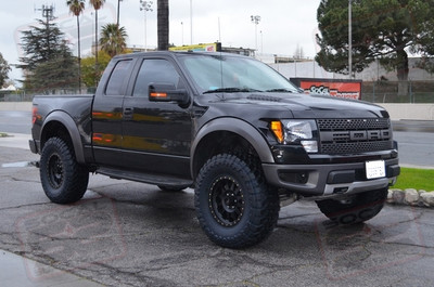 18" Black Method Race Wheels #304 "Double Standard" Wheels Wrapped w/37-13.50-18 Toyo Open Country Mud Terrain Tires