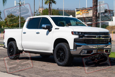 2020 Chevy Silverado 1500 with 2 inch Leveling Kit Installed