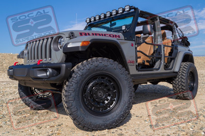 2021 Jeep Wrangler Rubicon - Teraflex / Falcon 3.5" Lift - 20 Inch Black Rhino Wheels - 37 Inch Nitto Tires