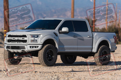 2017 Ford F-150 Raptor - 4" Lift - Fabtech - 20" Fuel Off-road Wheels - 37" Nitto Ridge Grappler Tires
