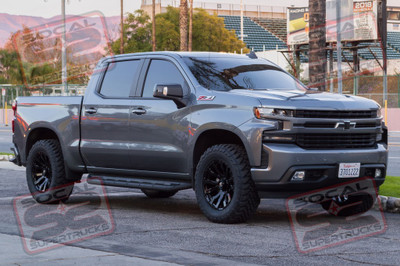 2020 Chevy Silverado 1500 - Ready Lift 2" Level - 20" Fuel Off-road Wheels - Toyo Open Country M/T Tires