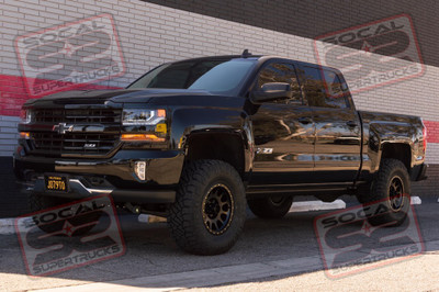 2017 Chevy Silverado - BDS / Fox - 6" Lift - Method Race Wheels - Nitto Ridge Grappler Tires
