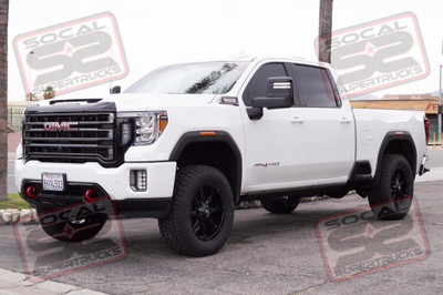2021 GMC Sierra 2500 HD AT4 - Cognito / Fox - 3" Lift - Fuel Off-road Wheels - Nitto Tires