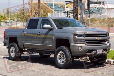 2017 Chevy Silverado - BDS / Fox Coil-over Suspension System - 6" Lift - Method Race Wheels - Toyo Tires
