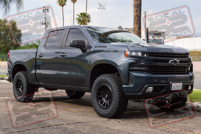 2020 Chevy Silverado 1500 2WD - 3.5" Spindle Lift - Fuel Off-road Wheels - Toyo Tires