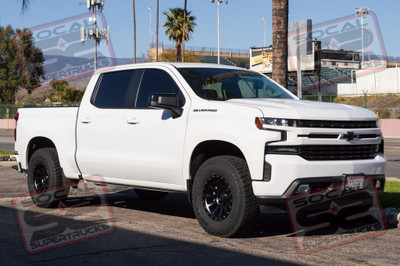 2020 Chevy Silverado 1500 - 2" Level - Bilstein - Icon Alloys Wheels - Falken Wildpeak Tires