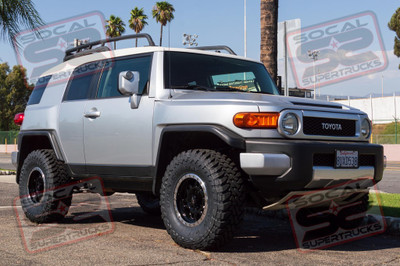 2007 Toyota FJ Cruiser - 3" Lift - SPC / Elka Suspension - Vision Wheels - Toyo Tires