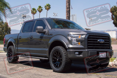 2015 Ford F-150 - 2" Level - Bilstein - Fuel Off-road Wheels - Toyo Tires