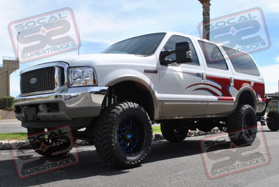2002 Ford Excursion - 5" Lift - Icon Vehicle Dynamics - KMC XD Wheels - Toyo Tires