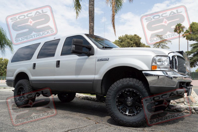2004 Ford Excursion - 6" Lift - Fabtech / Icon Vehicle Dynamics - Icon Alloys - Nitto Ridge Grappler Tires