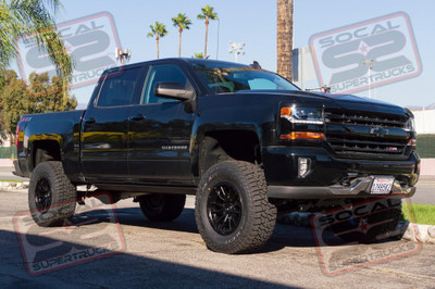 2018 Chevy Silverado 1500 - BDS / Fox / Mazzulla - 6" Lift - Fuel Off-road Wheels - Falken Tires