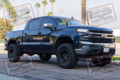2021 Chevy Silverado 1500 - King Shocks / Mazzulla - 2.5" Level - Icon Alloys - Nitto Tires