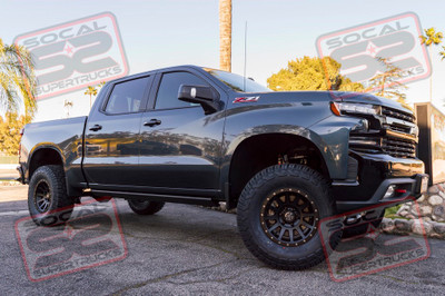 2019 Chevy Silverado 1500 Trail Boss - BDS / Fox - 4" Lift - Icon Alloys - Yokohama Tires