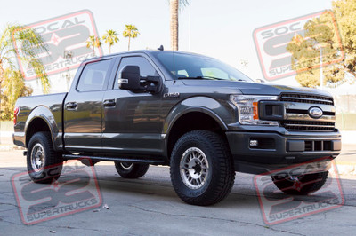 2020 Ford F-150 2WD - Maxtrac Suspension - 4" Lift - Raceline Wheels - Hankook Tires