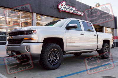 2016 Chevy Silverado 1500 - Icon Vehicle Dynamics - 2.25" Level - Fuel Off-road Wheels - Toyo Tires