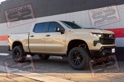2022 Chevy Silverado 1500 Trail Boss - BDS / Fox - 4" Lift - AMP Research - Falken Tires