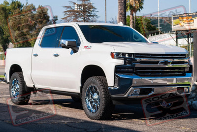 2019 Chevy Silverado 1500 - Icon Vehicle Dynamics - Stage III - AMP Research - Fuel Off-road Wheels - BF Goodrich Tires