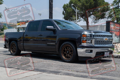 2015 Chevy Silverado 1500 - Belltech - 4"/6" Drop - Fuel Off-road Wheels - Cooper Tires