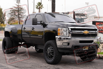 2012 Chevy Silverado 3500 HD DRW - CST - 6"-8" Lift - Fuel Off-road Wheels - Nitto Tires