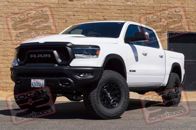 2022 Ram 1500 Rebel - BDS / Fox - 6" Coil-over Lift - Black Rhino Wheels - Falken Tires