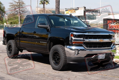 2018 Chevy Silverado 1500 - 2.25" Lift - Icon Vehicle Dynamics - Method Race Wheels - Falken Tires