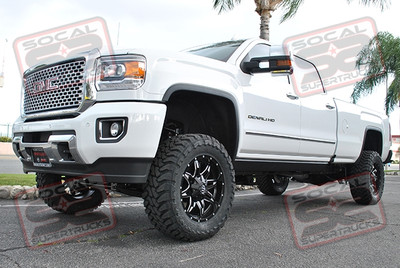 2016 GMC Sierra 3500 HD Denali - CST - 6"-8" Lift - AMP Research - Fuel Off-road Wheels - Toyo Tires