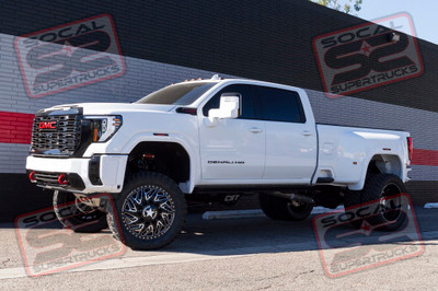 2024 GMC Sierra 3500 HD Denali Ultimate - CST / King- 8"-10" Lift - AMP Research - American Force Wheels - Nitto Tire