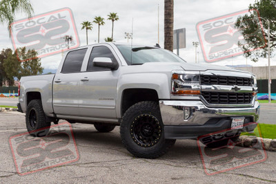 2018 Chevy Silverado 1500 - Bilstein Shocks - 3.25" Lift - Method Race Wheels - Falken Tires
