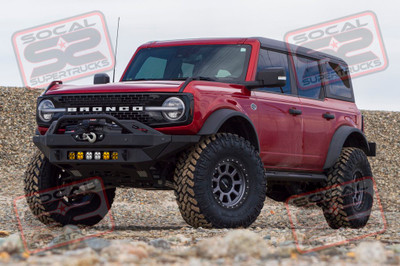 2022 Ford Bronco Wildtrak - 3" Lift - Icon Vehicle Dynamics - Baja Designs - Vision Wheels - Nitto Tires