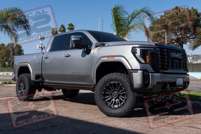 2024 GMC Sierra 2500 HD Denali Ultimate - Cognito / Elka - 4" Lift - Fuel Off-road Wheels - Nitto Tires