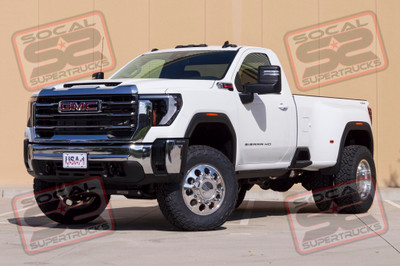 2024 GMC Sierra 3500 HD DRW - Cognito Motorsports / Elka Suspension - 4" Lift - AMP Research - Dually Design Co. Wheels - Nitto Tires