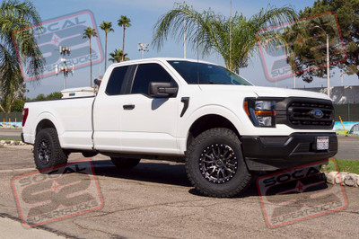 2023 Ford F-150 2WD - MaxTrac Suspension - 4" Lift - Fuel Off-road Wheels - BF Goodrich Tires