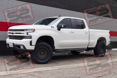 2021 Chevy Silverado 1500 - 4" Lift - Black Rhino Wheels - Toyo Tires